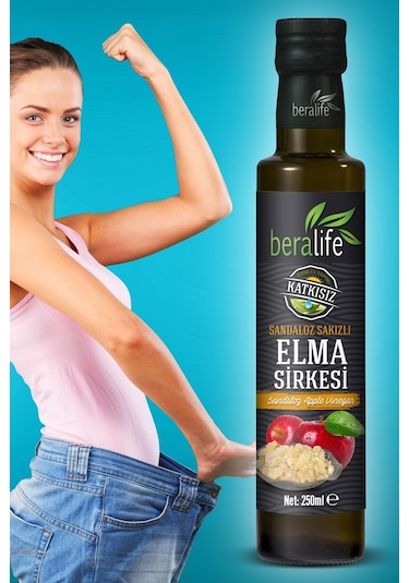 Beralife Sandaloz Sakızlı Elma Sirkesi 250 ML