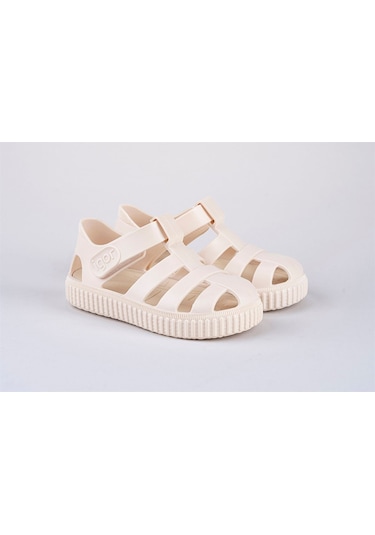 Igor S10292 Nico Mc Çocuk Sandalet  Fildişi