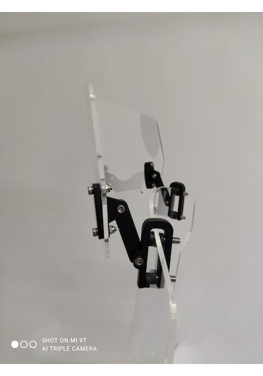 Üniversal Deflektör Rüzgar Saptırıcı Genişlik:320mm X Yükseklik:135mm