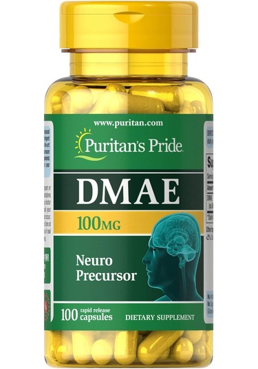 Puritan's Pride Dmae 100 Mg 100 Caps