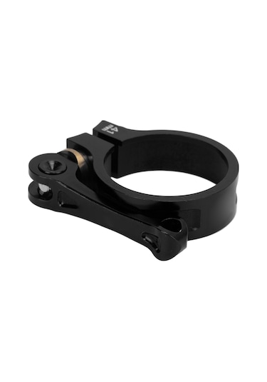 Ximistore9 Alüminyum Cnc Katlanabilir Bisiklet Oturma Borusu Klembi 41mm - 33.9mm Oturma Borusu İçin Siyah, Sağlam Kilitleme Ve Kolay Kurulum Siyah