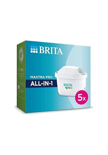 BRITA Maxtra Pro All-In-1 Yedek Su Arıtma Filtresi 5'li