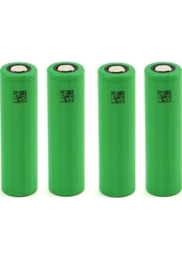 Sony US18650VTC6 3000 mAh 30A Discharger 18650 Li-Ion Şarj Edilebilir Pil 4'lü