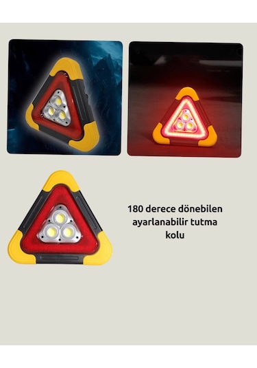 Usb Şarjlı Çok Modlu Acil Durum Feneri