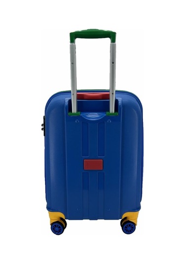Cap Polo's Polipropilen Orta Boy Valiz Mavi