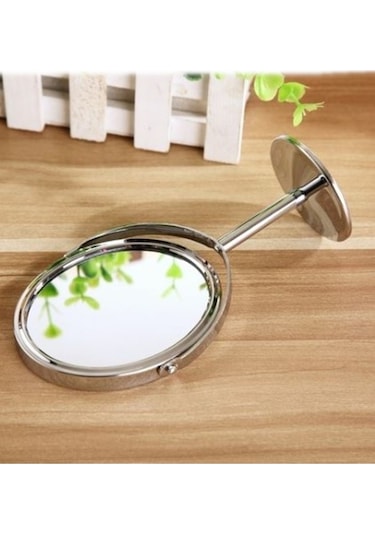 Gaman 5X Büyüteçli Oval Mini Boy Makyaj Aynası
