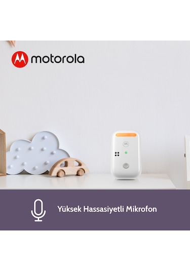 Motorola PIP11 Dect Dijital Bebek Telsizi Beyaz - Siyah