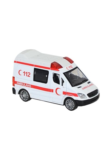 588A 8112 Vardem. Sesli Işıklı Çek Bırak Ambulans 1:30