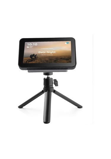 Yaozixa Echo Show 5 İçin Manyetik 360 Dönebilen Alüminyum Stand Seti - Akıllı Ekranlı Hoparlörlere Uygun