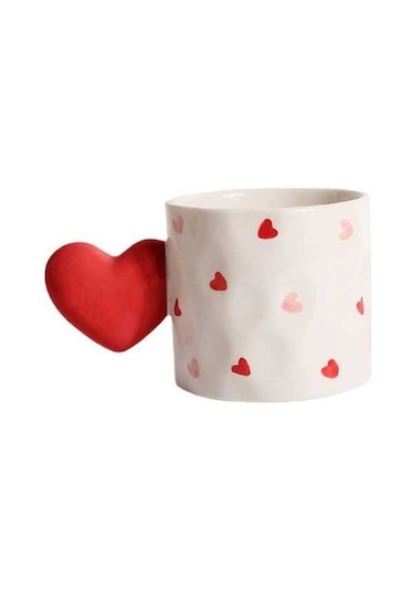 Createtech Homyl Seramik Kahve Kupa Yaratıcı Su Bardağı A A Diğer