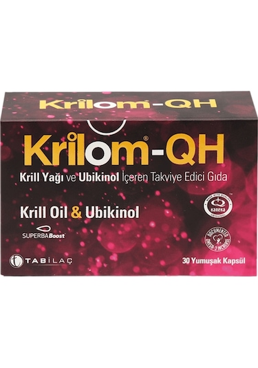 Krilom Qh 3 x 30 Yumuşak Kapsül