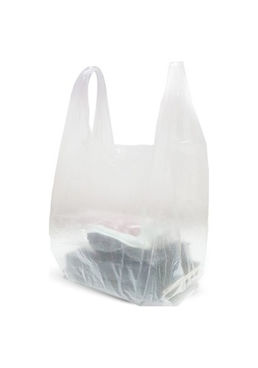 Doku Ambalaj Atlet Poşet T-shirt Bag Orjinal 1kg Taşıma Torbası Alişveriş Küçük Boy 24x45