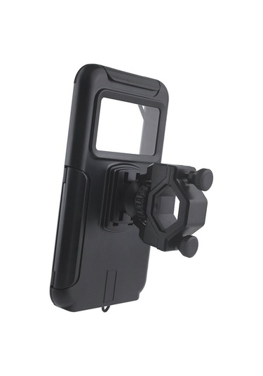 Bisiklet Gidon Su Geçirmez Telefon Kılıfı Tutucu Bisiklet Cep Telefonu Gps Braketi Standı Çok Renkli