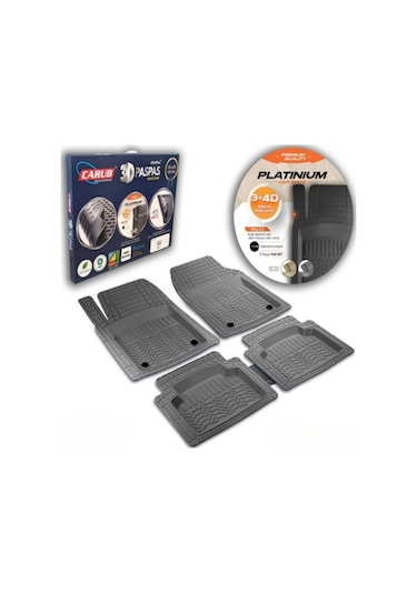 Leader Proton Paspas 3+4d Platinyum Havuzlu 5 Parça Siyah Kutulu