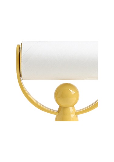 Homyl 2 Parça Yapışkan Lint Rulo Yedekler Köpek Saç Sarı Sarı