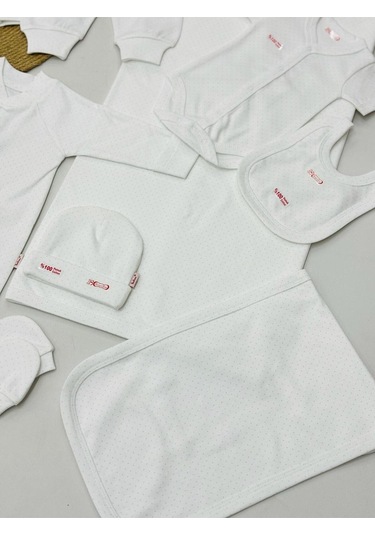 Bahar Bebe 11 Parca Hastane Cıkısı Ekru