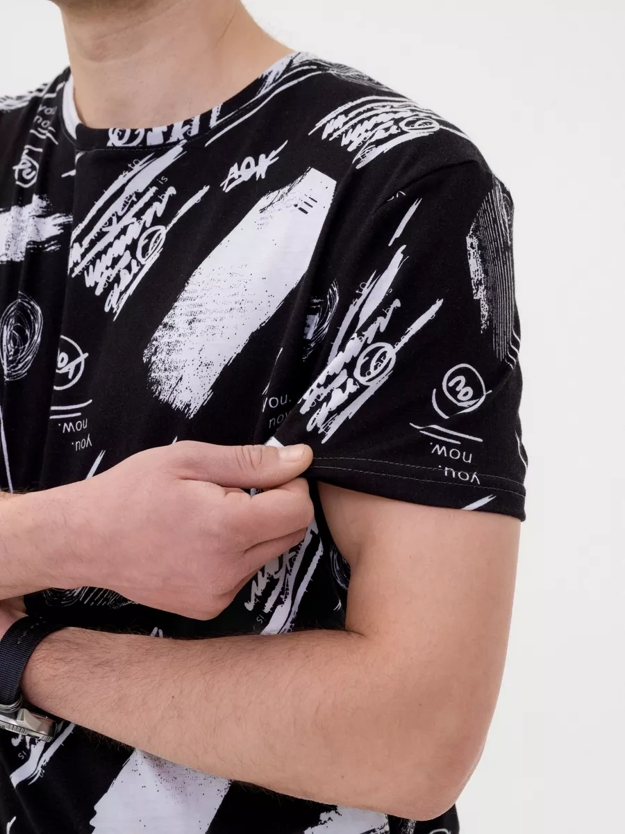 Natıvıa Pamuklu Baskılı Tişört 231376556 Siyah