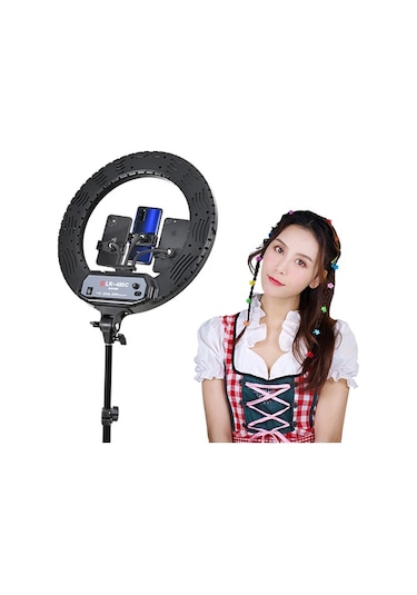 Jinbei Lr-480C Led Ring Light(18 Inc 480Led)+L-180 Işık Stand Kit