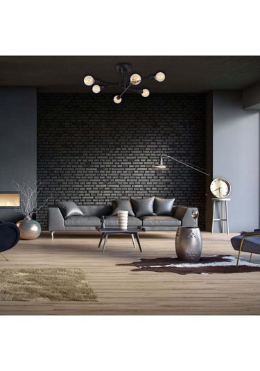 Altılı Akrobat Çapraz Model Plafonyer Tavanamonte Ahtapot Avize Y