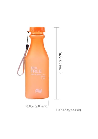 Cbtx 550 Ml Don Sızdırmaz Plastik Taşınabilir Soda Şişesi Mühürlü Basit Öğrenci Kullanışlı İçecek Şişesi