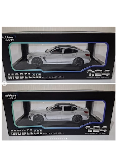 Hobbiez World 1:24 BMW Yeni Kasa Diecast Model Araba