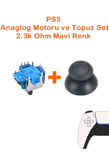 Ps5 Analog Motoru Ve Başlık Topuz Set