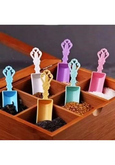 Baharat Küreği Seti 6 Lı Royaleks-11008 Asorti