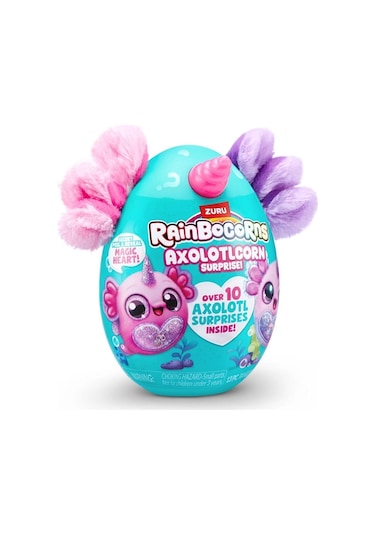 Rar35000 Rainbocorn Axolotlcorn Sürpriz Peluş Çok Renkli