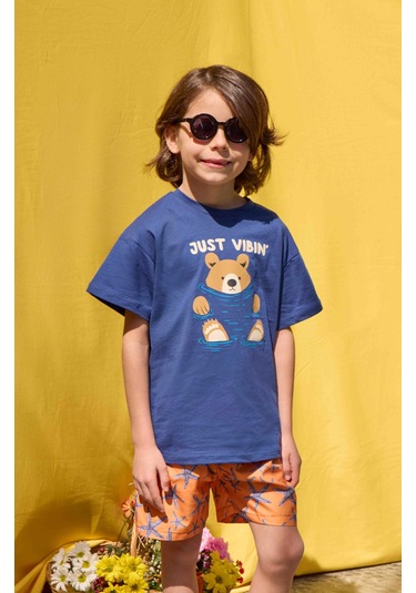 Luess Erkek Çocuk Ayıcık Baskılı Tişört 2-3 Yaş 8-9 Yaş -lacivert Lacivert Luess Erkek Çocuk Ayıcık Baskılı Tişört 2-3 Yaş 8-9 Yaş -lacivert Lacivert