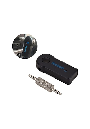 Besthome1 Siyah Bluetooth 5.0 Alıcı: Kablosuz Müzik, Hands-free Çağrı, Quick Install Adaptör