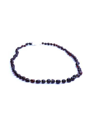 Saatcaddesi Pigado Gerçek Baltık Amberi Damla Kehribar Yetişkin Kolyesi