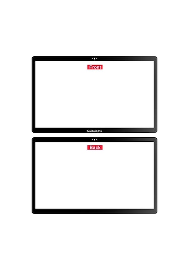 Apple Uyumlu MacBook Pro İle 13inc A1278 Öncam/ekran Camı