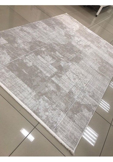 Merinos Halı Ritim 73339 071 Serisi Salon Oturma Yatak Odası Halısı Kahverengi - Bej