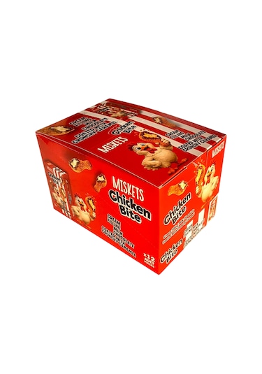 Miskets Chicken Bite Beyaz Çikolatalı Bisküvi 50 Gr 12 Adet