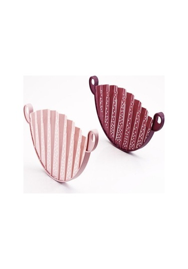 Tencere Kapağı Organizeri - 6 Bölmeli Tencere Kapak Rafı Çok Renkli