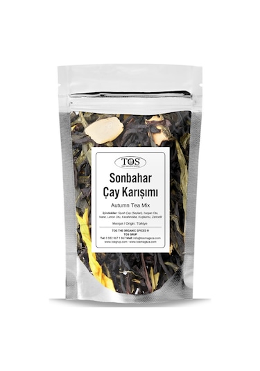 Tos The Organic Spices Sonbahar Çay Karışımı 40 G