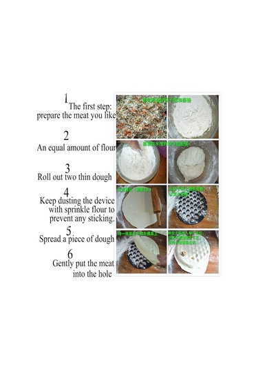 Fortunelane 37 Şık Metal Manty Kalıpı - Mutfak İçin Zaman Tasarruflu Hamur İşi Aleti Gümüş Gümüş