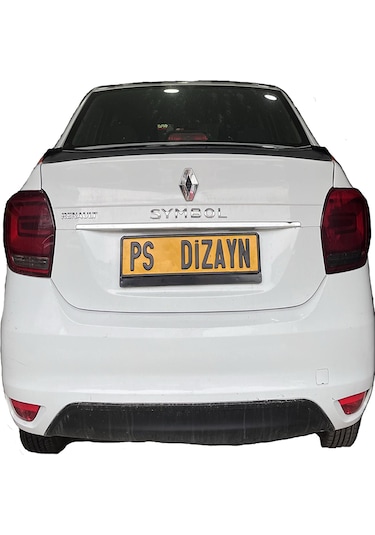 Renault Symbol 2015 Sonrası Plastik Boyasız Spoiler