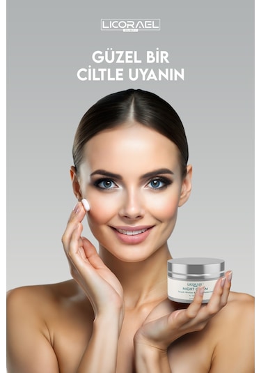 Licorael Dubai Cilt Yenileyici Gece Bakım Kremi 50 ML