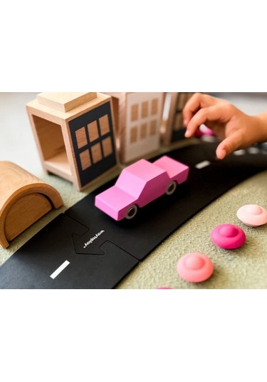 Waytoplay - Back & Forth Car - Pink - Araba - Pembe