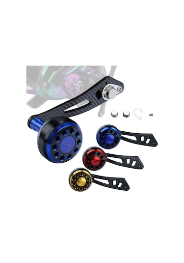 Mavi Sougayilang Balıkçılık Reel Kolu Rocker Baitcasting Balıkçılık İçin Güçlü Dayanıklı Balıkçılık Reel Kolu