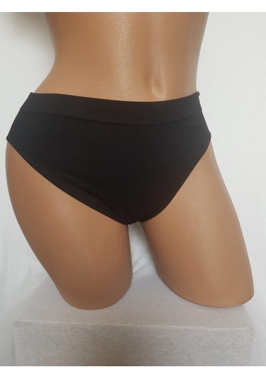 Yeni Inci S20 - 3 Adet Kadın Klasik Slip Külot Beyaz - Siyah