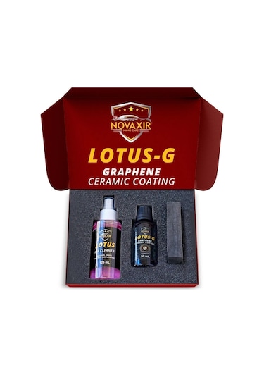 Lotus-g 9h Grafen-seramik Kaplama Seti, Ipa Cleaner, 5-yıl Koruma