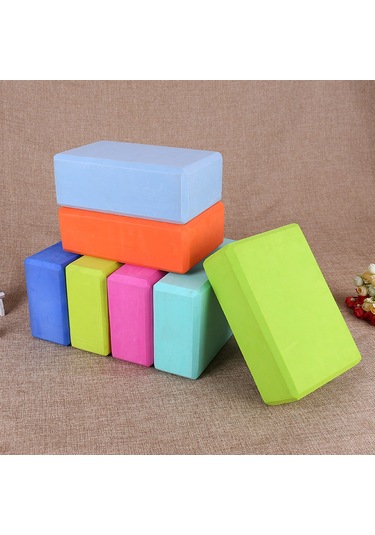 Padalink Eva Yoga Blokları Seti - 2'li Paket Esneklik Ve Denge İçin Mükemmel Yardımcı Çok Renkli