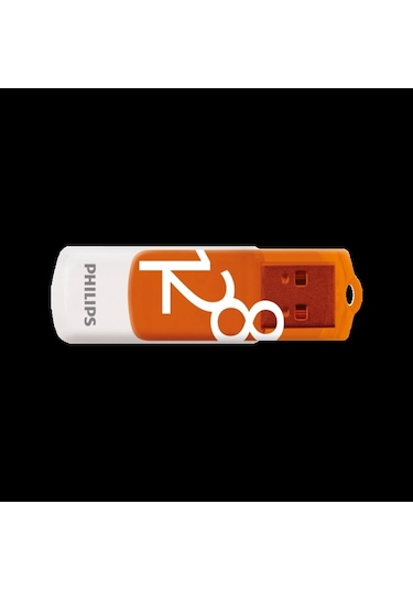 Phılıps 128gb Usb2.0 25/10mb/s Fm12fd05b/00