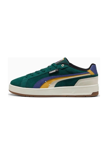 Puma Court Classico Greenside Erkek Günlük Spor Ayakkabı - C-PUM401612E10P02 - Yeşil