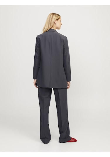 Jack & Jones Kadın Kruvaze Ceket - Mary - 12200590 Asphalt