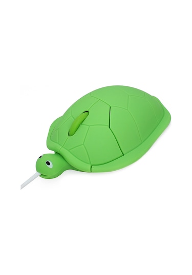 Springsun Sevimli Kaplumbağa Şekilli Usb Fare - 1600 Dpı, Ergonomik Tasarım, Pc/laptop İçin Diğer