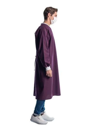 Şensel, Cerrahi Önlük, Bordo -141E1315- Yıkanabilir-Doktor