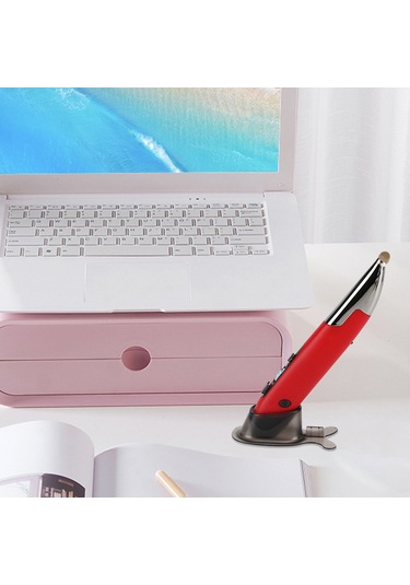 Maiyame 2.4G 4 Tuşlu Kablosuz Dikey Kalem Mouse